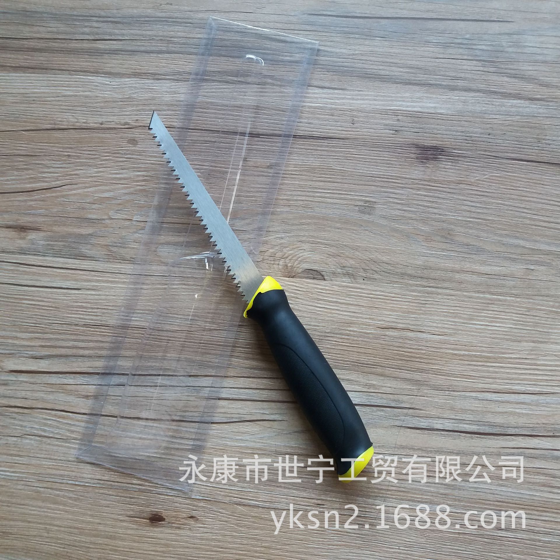 6寸实心塑柄墙板锯 永康世宁磨齿塑柄墙板锯