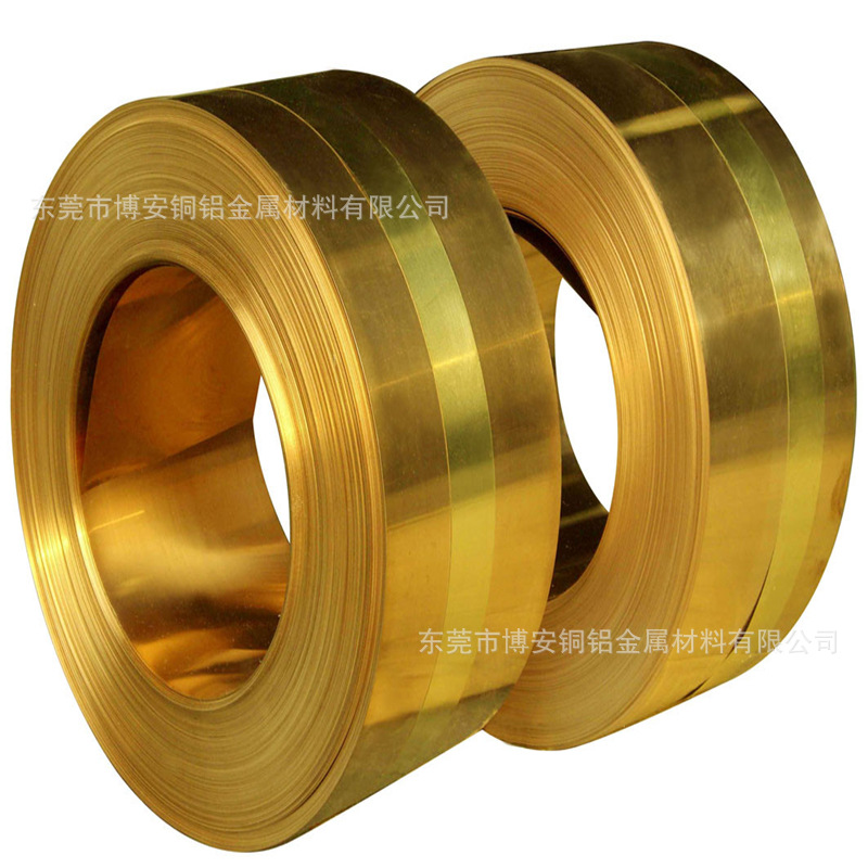广东厂家直销热轧环保H65黄铜带 压延铜带加工分条规格齐全