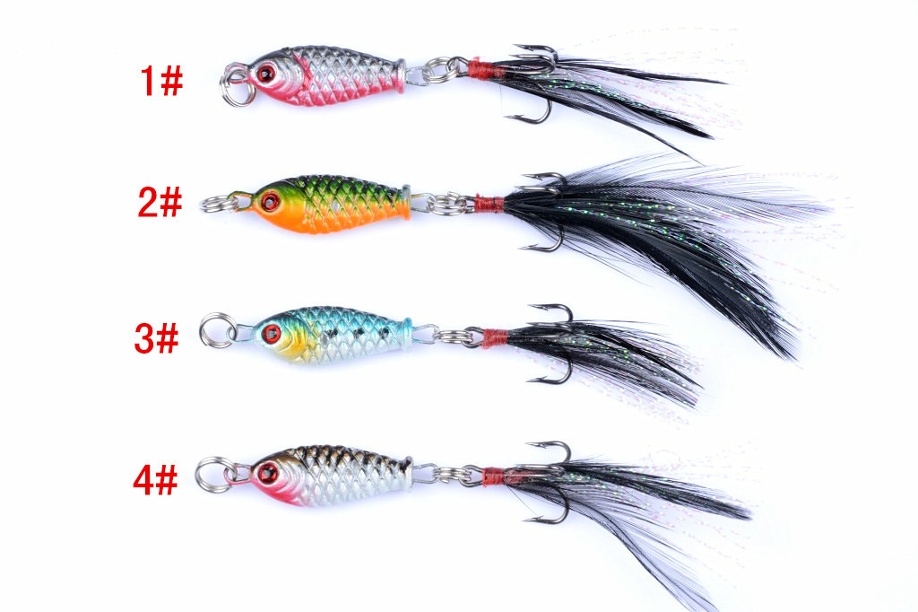 Sinking Jigging Spoon Lures Deep Diving Jigging Spoon Baits Fresh Water Bass Swimbait Tackle Gear