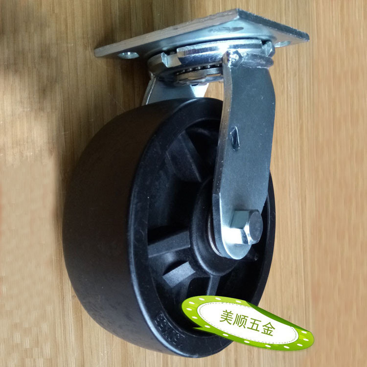 生产厂家供应6*2寸重型耐高温脚轮250度万向轮