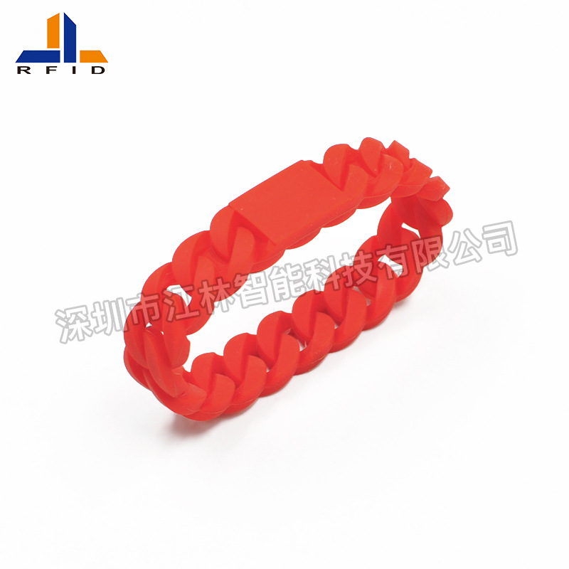 direct deal rfid Waterproof shatterproof intelligence Twist silica gel Wrist band Twist silica gel Bracelet TK4100