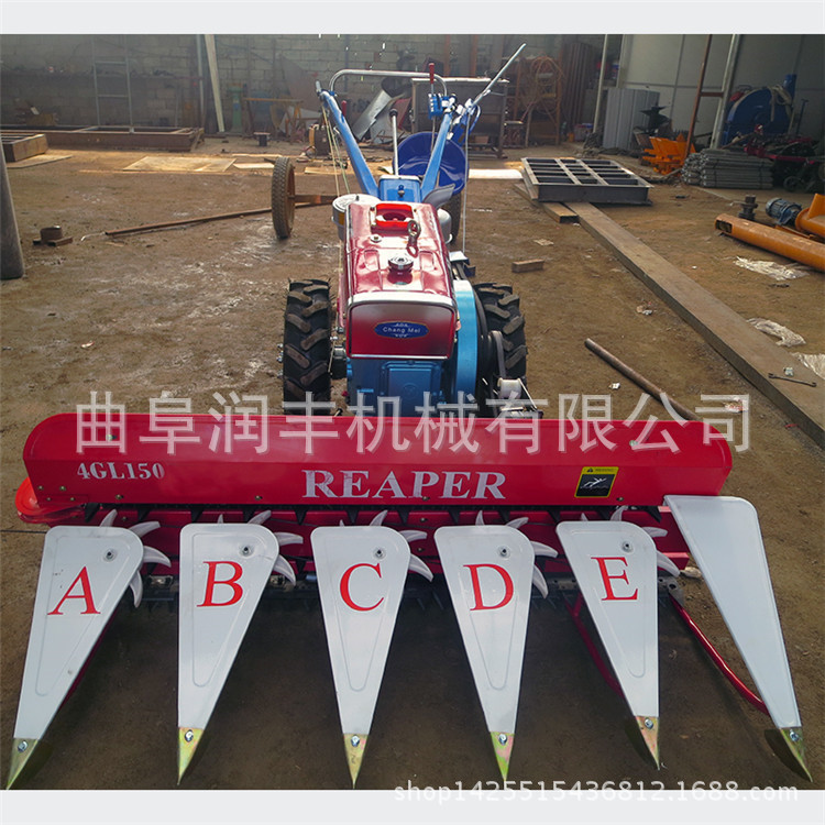 皮带传动割晒机 环县实用型稻麦割晒机