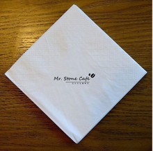 肯德基餐巾紙 正方形方巾紙 西餐廳咖啡廳紙巾中空紙230*230