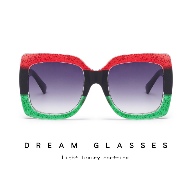 square plastic glasses