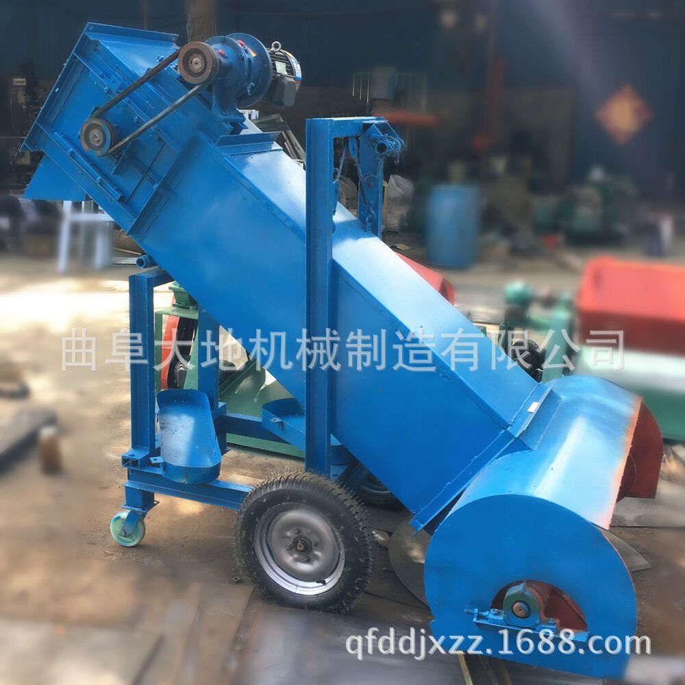 倒仓节省人工晒场收粮机 移动式农场晾晒扒粮机 大型粮食收粮机