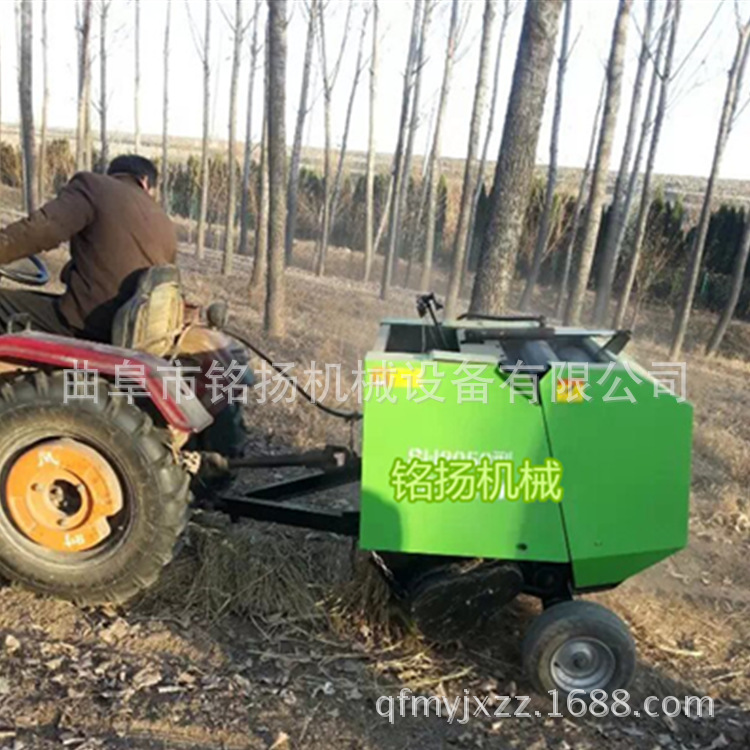 小麦秸秆打捆机视频 铜川麦草打捆机价钱