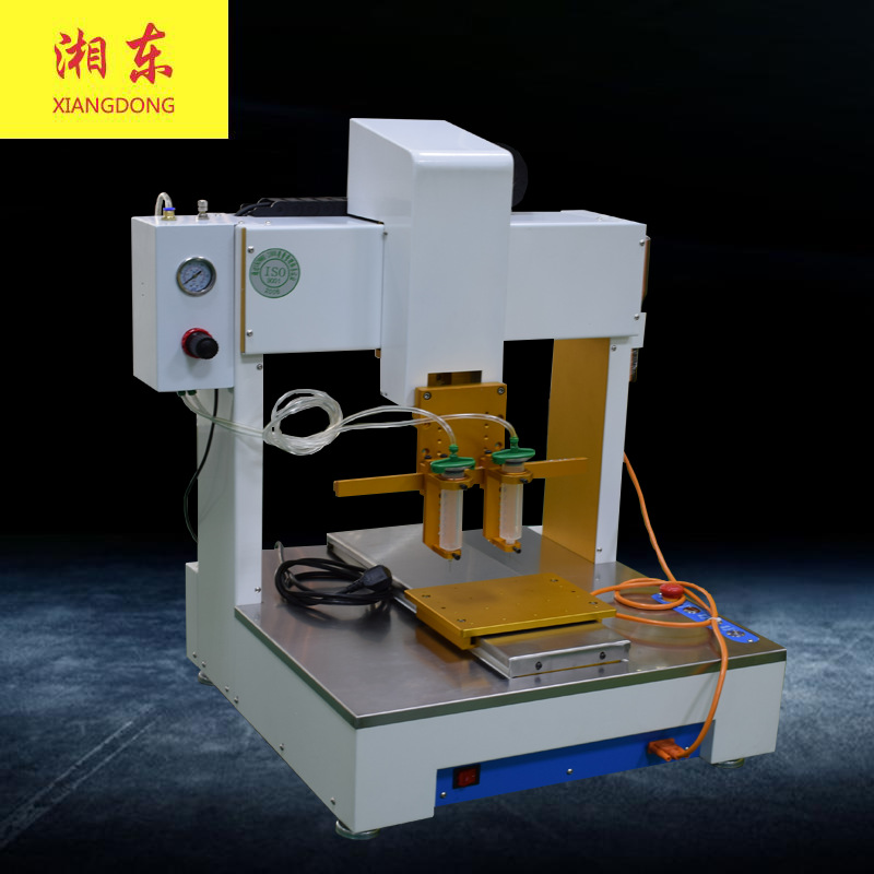 全自动高速点胶机双头 围坝高速点胶设备