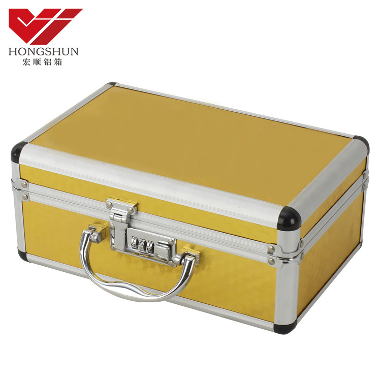 出售药品铝箱带密码锁 易碎品包装仪器箱 表面可印刷
