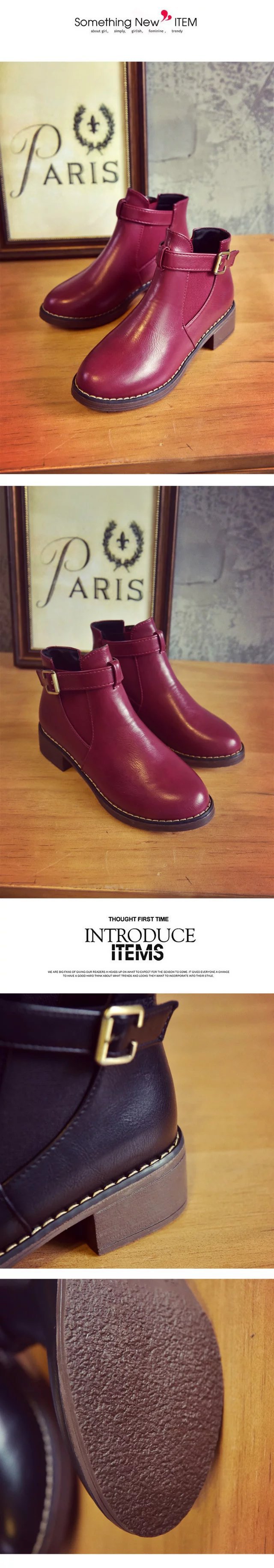 Bottes femme SHU MEIMEI en PU artificiel - Ref 3354813 Image 18