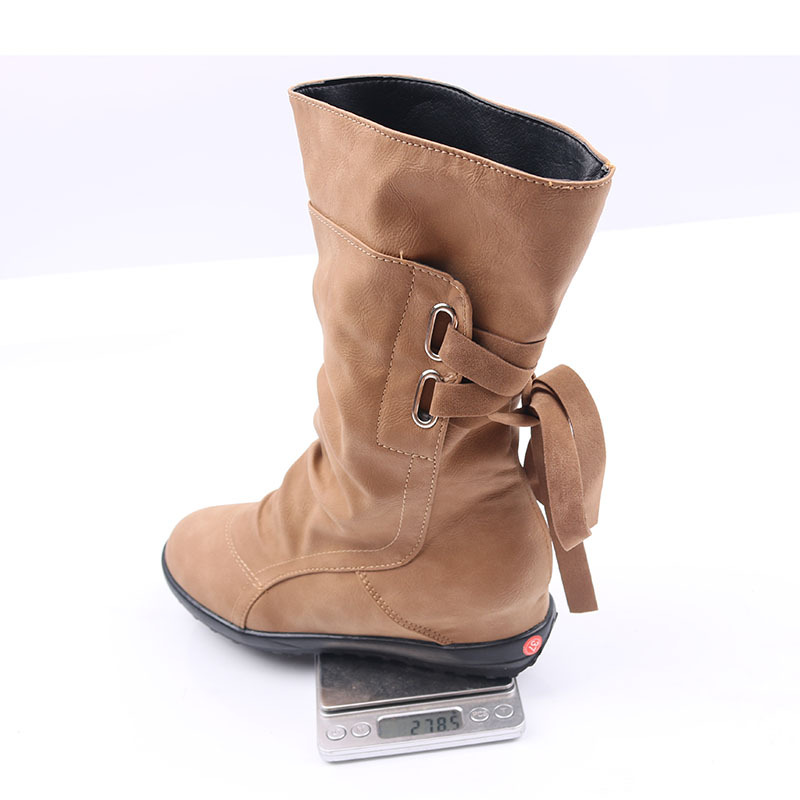 Bottes femme en PU artificiel - Ref 3355367 Image 44