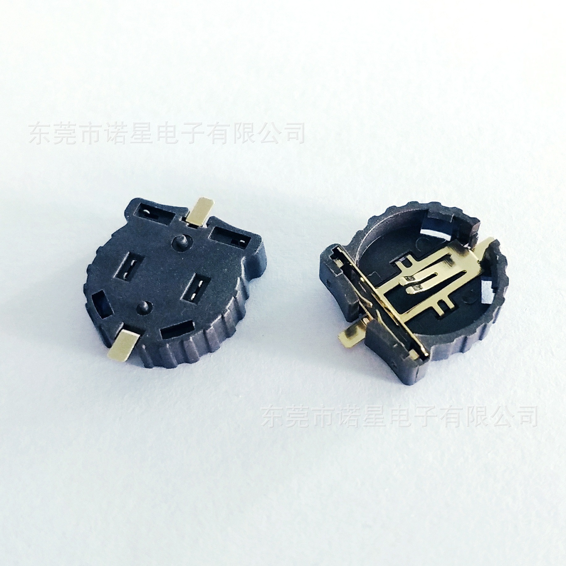 纽扣电池座 CR1220电池扣 直插式电池座