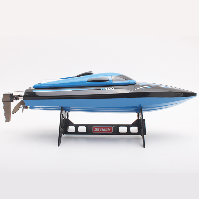 Small Children's Remote Control Toy Speed Boat Assault Boat Summer Beach Toys