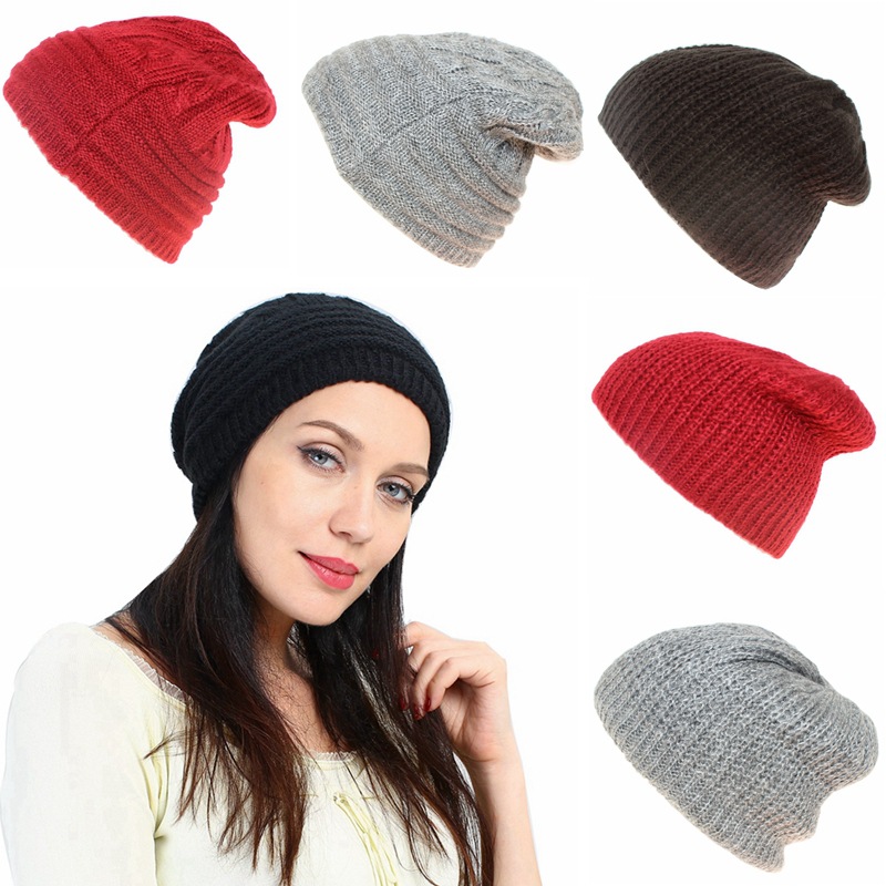2018秋冬新款韩版时尚百搭女士毛线帽温暖系情侣针织帽子厂家批发