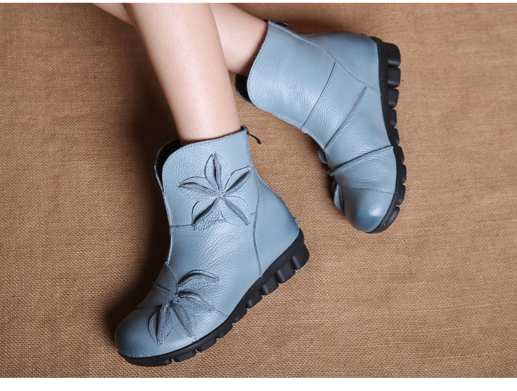 Bottes femme en En cuir - Ref 3355381 Image 25