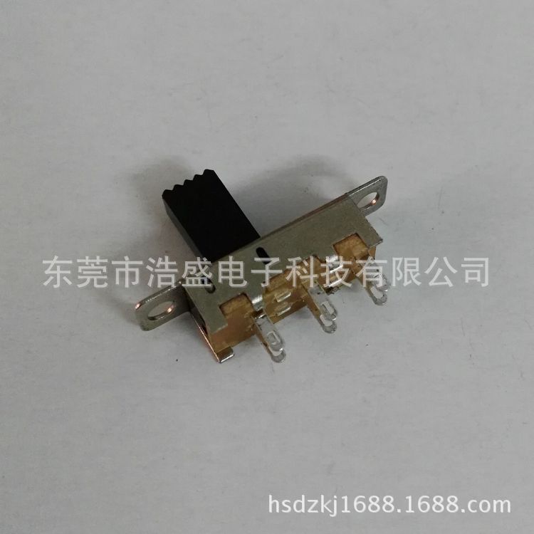 立式二段六脚 带耳朵SS22E04G6拨动开关24*6*8.9开关厂家量大优惠