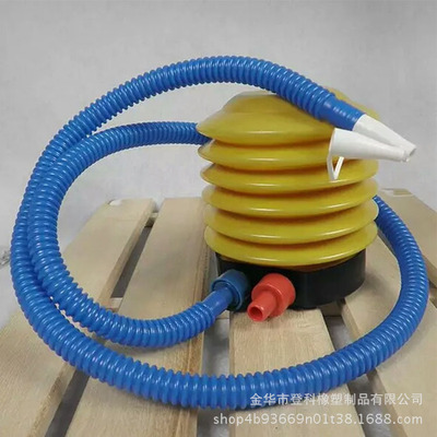 批发脚踩打气筒 压缩式气球打气筒 优质耐用便捷式充气泵脚踩