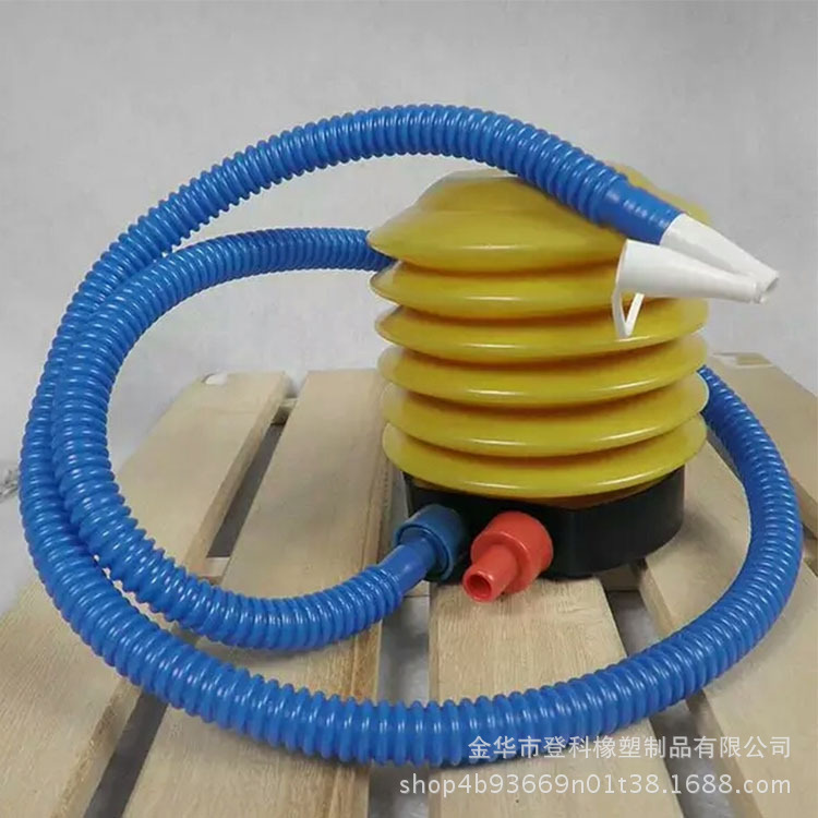 批发脚踩打气筒 压缩式气球打气筒 优质耐用便捷式充气泵脚踩