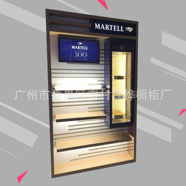 长期销售各类风格红酒展示柜耐腐蚀创意橱窗酒柜红酒展柜