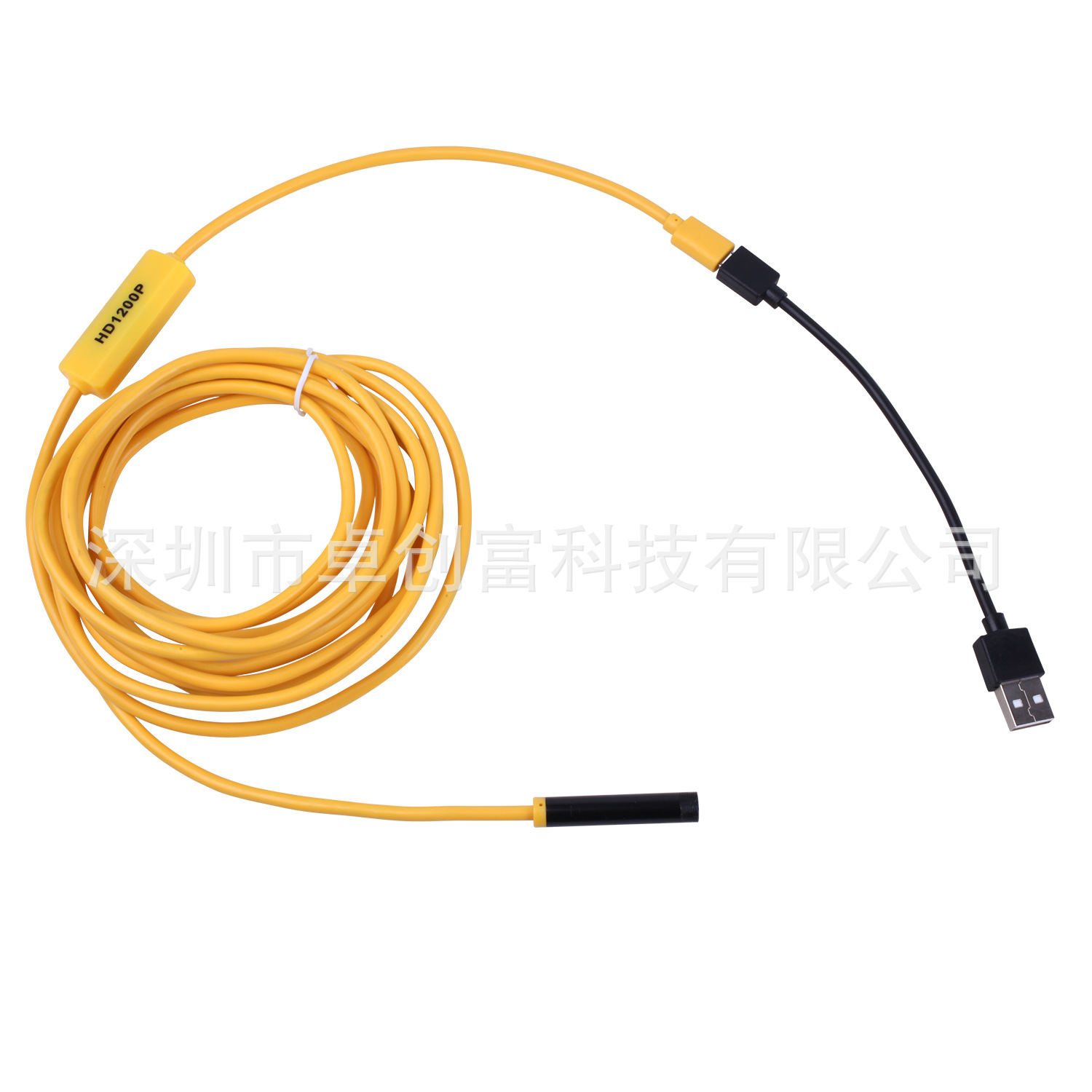 Wireless WiFi Endoscope 8mm Probe Inspection Camera