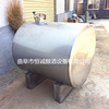 Stainless steel diesel oil Transport tank thickening seal up liquid storage and transportation Oval car box A hair