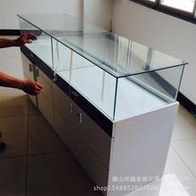 文物玻璃展示櫃展廳設計佛山木質烤漆手機展櫃陳列展示架廠家