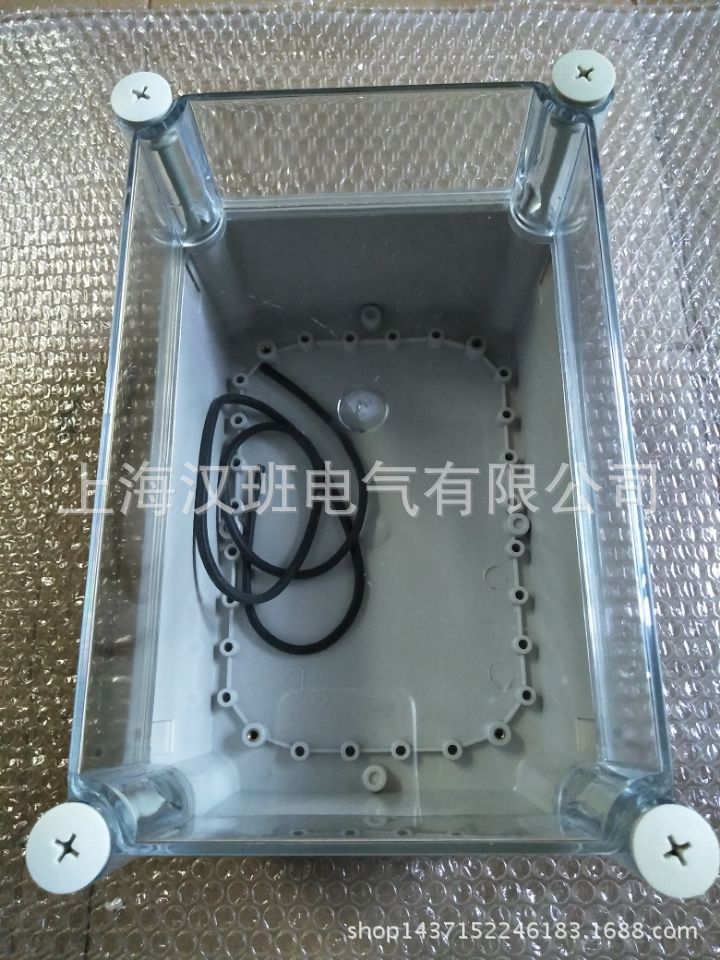 透明盖接线盒 280*190*180螺钉型配电箱 电源保护箱 设备接线箱