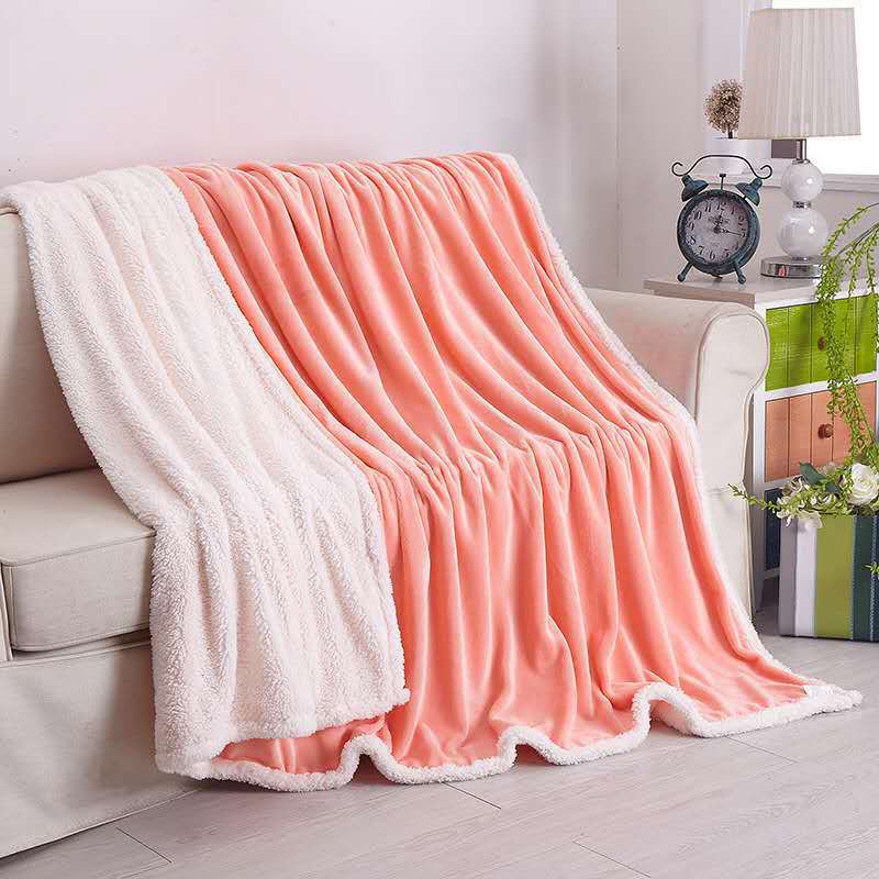 wholesale Customize winter double-deck Flannel Sherpa Multipurpose reunite with keep warm comfortable Large favorably