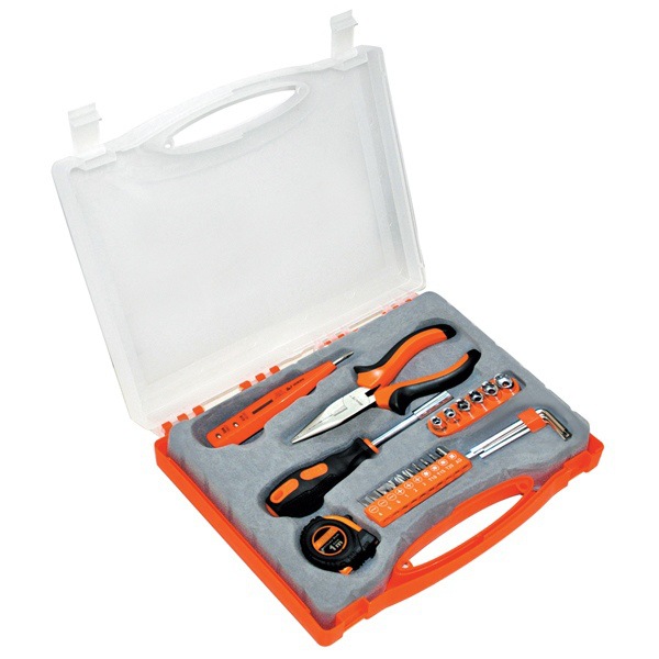 圣德保罗系列工具彩色家用工具组合套装家用五金维修SD-006-c