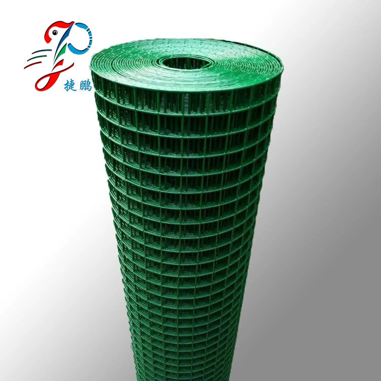 养鸡养殖围栏荷兰网  浸塑铁线荷兰网圈地养殖绿色方眼网