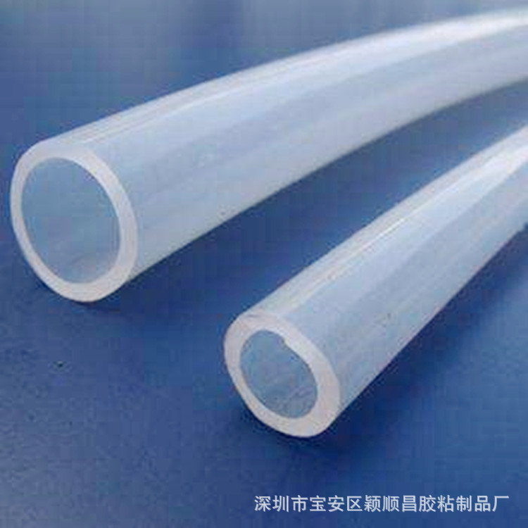 深圳食品级透明硅胶软管 硅胶堵头热缩管 耐高温工业矽胶套管批发