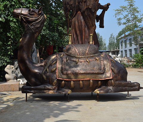 经典铜骆驼雕塑