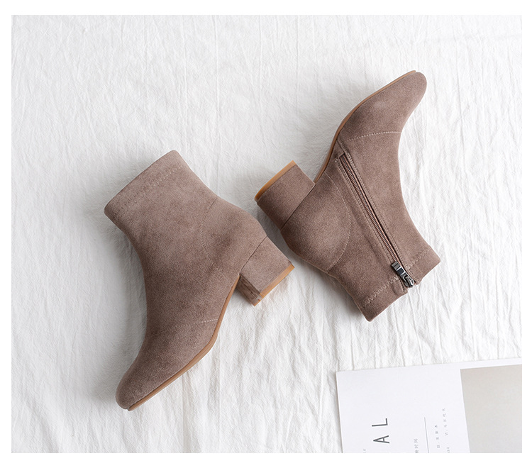 Bottes femme en Daim - Ref 3354814 Image 30