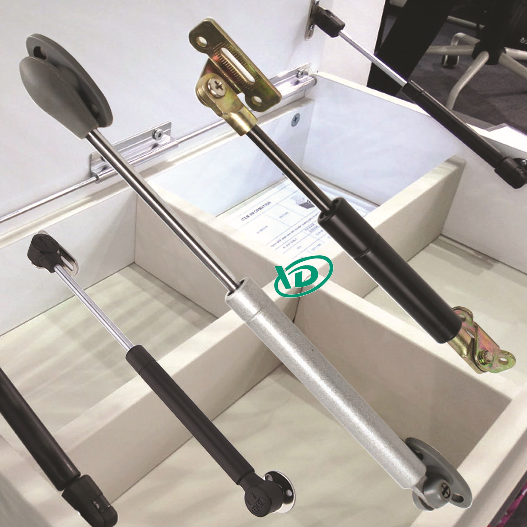 鑫达供应橱柜气弹簧 不锈钢液压支撑杆  随意停气弹簧 阻尼器拉簧