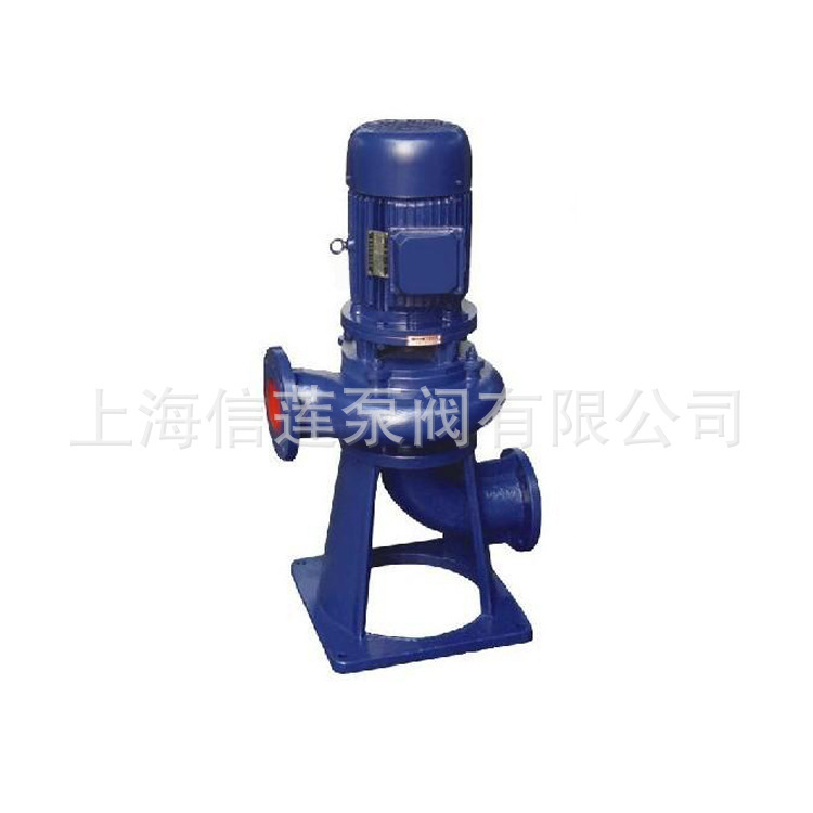 上海信莲牌厂家直销高效无堵塞排污泵LW25-8-22-1.1立式排污泵