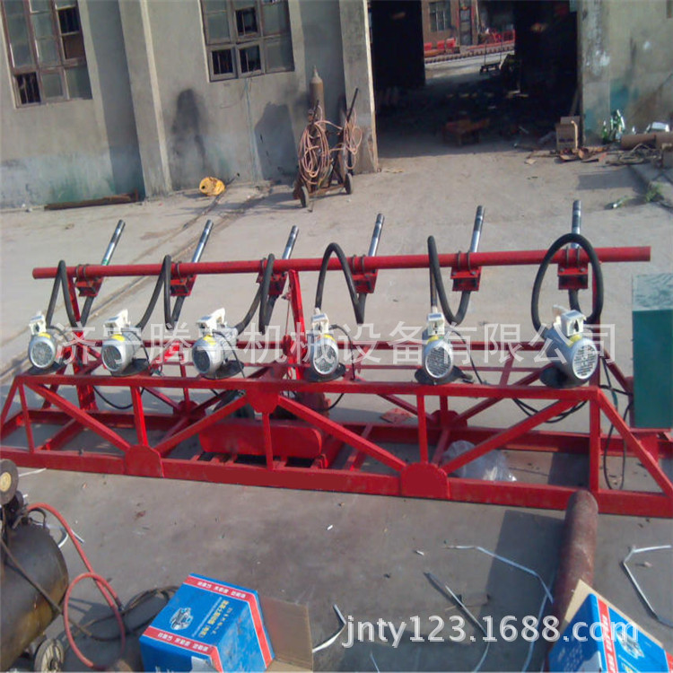 排式振捣机 混凝土摊铺机 排阵摊铺提浆机