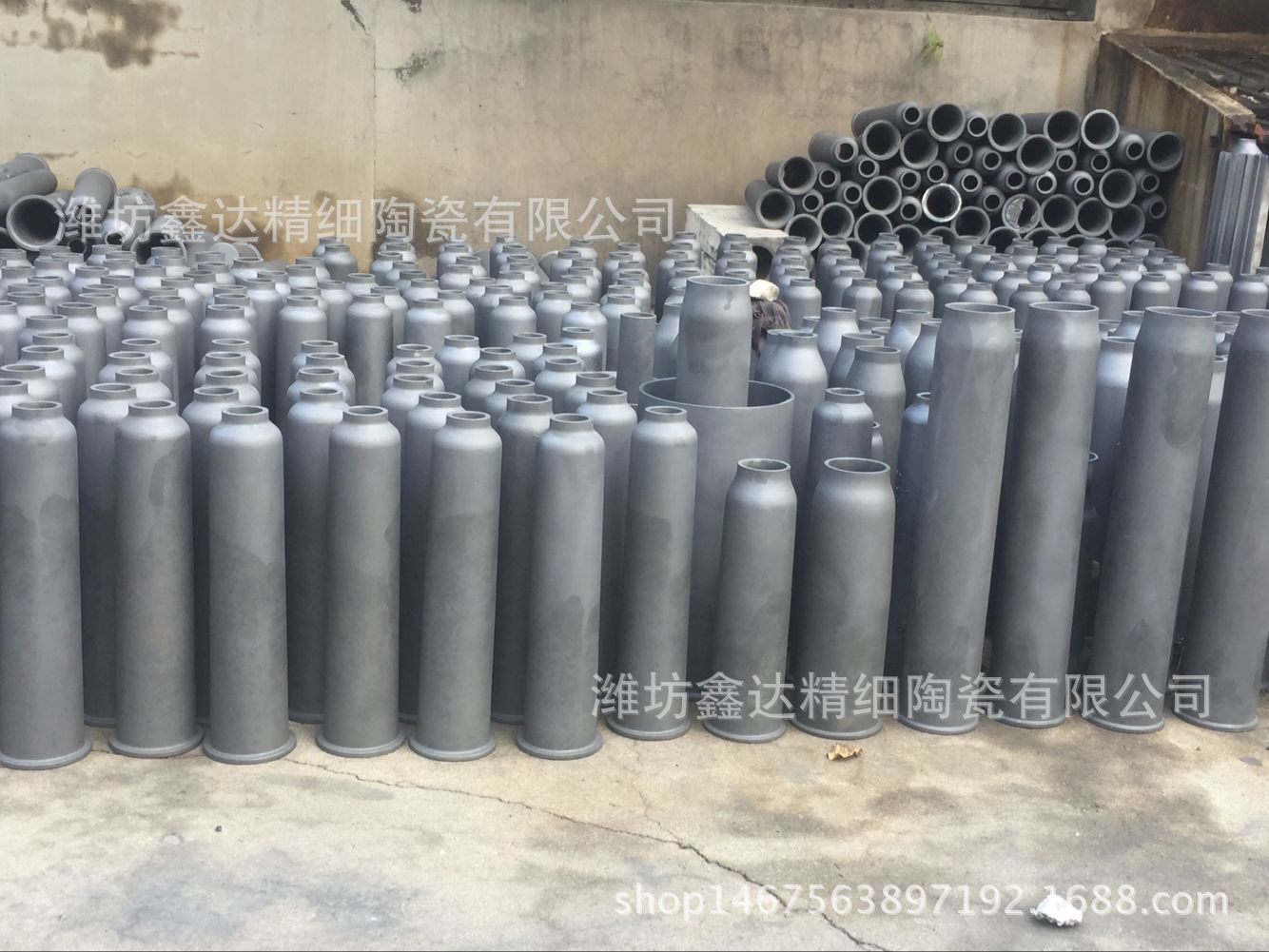 碳化硅辐射管，碳化硅隔焰套，碳化硅导风管隔离套，陶瓷硅化筒