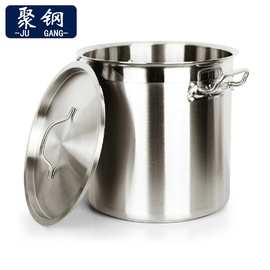 厂家直销 特厚复合底不锈钢汤桶 不锈钢汤锅 不锈钢多用桶 汤煲