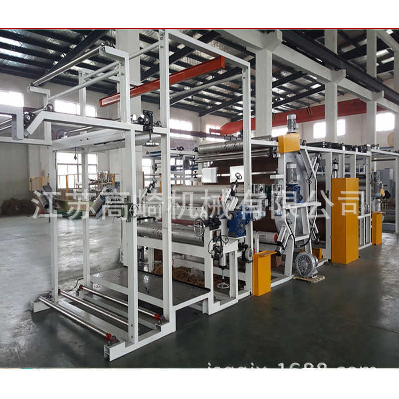 透气膜贴面料复合机 春亚纺贴膜复合机 防水洗羽绒服布复合机