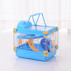 Factory direct sales hamster cage golden bear cage double cage hamster supplies toys dream castle hamster cage