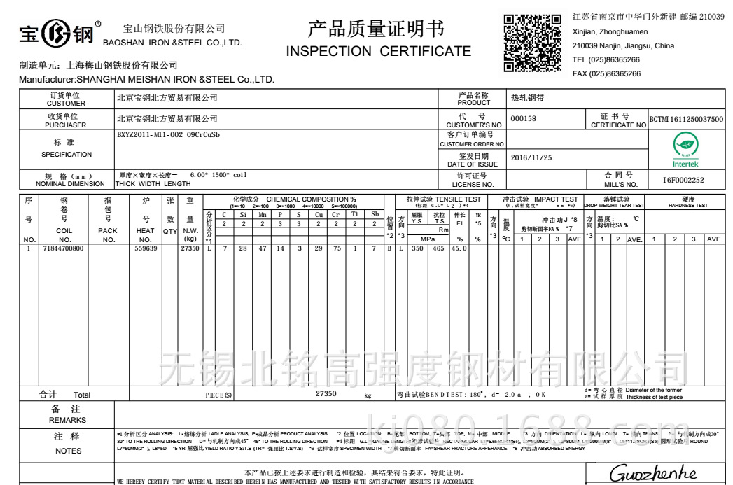 ND 6耐酸钢