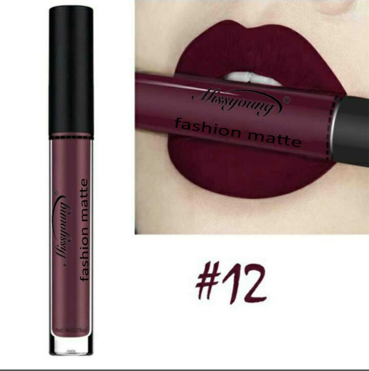 Fashion Authentic Lip Gloss Liquid Matte Makeup Lipstick display picture 7