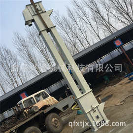 翻斗式单斗提升机 石英砂垂直上料机图片 大豆核桃斗式提升机