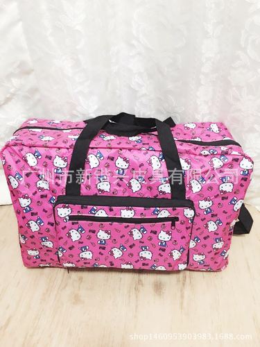 Miller K.T Snoopy large portable folding travel bag duffel bag foldable bag can be placed in luggage