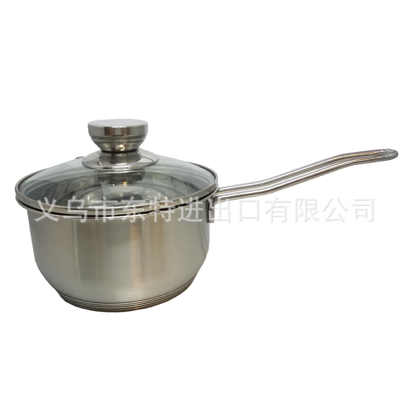Factory direct sales of stainless steel 6-piece set, double-bottom steel handle pot, multi-functional soup pot, one-pot multi-purpose gift set pot detail image 5