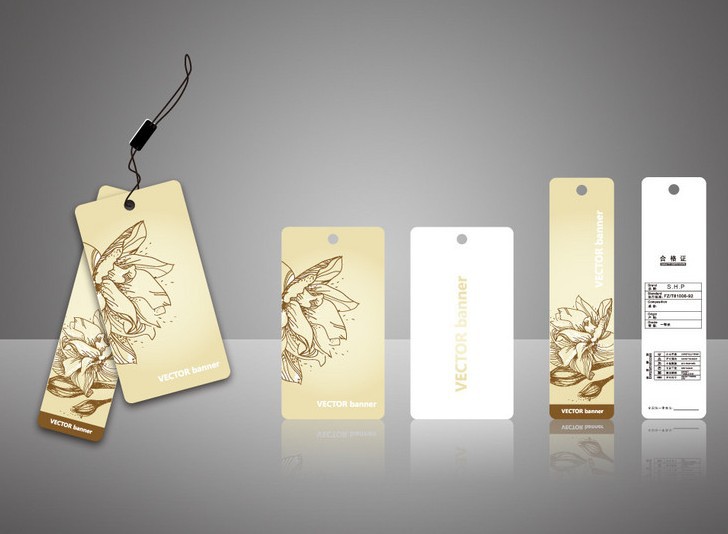 服装吊牌定做男装女装童装高档吊牌订制吊牌印刷设计衣服商标设计