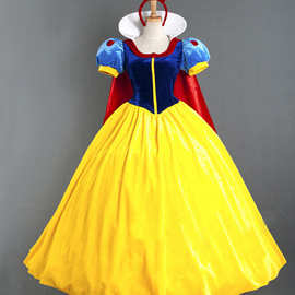 万圣节白雪公主游戏制服成人白雪公主裙 舞台演出cosplay服装现货