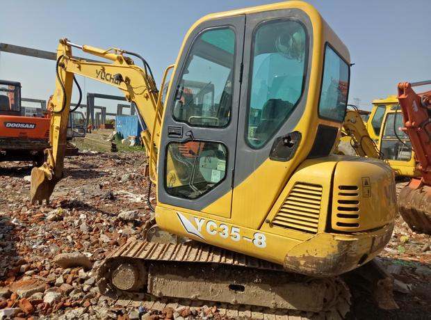 供应玉柴35挖掘机，园林绿化专用