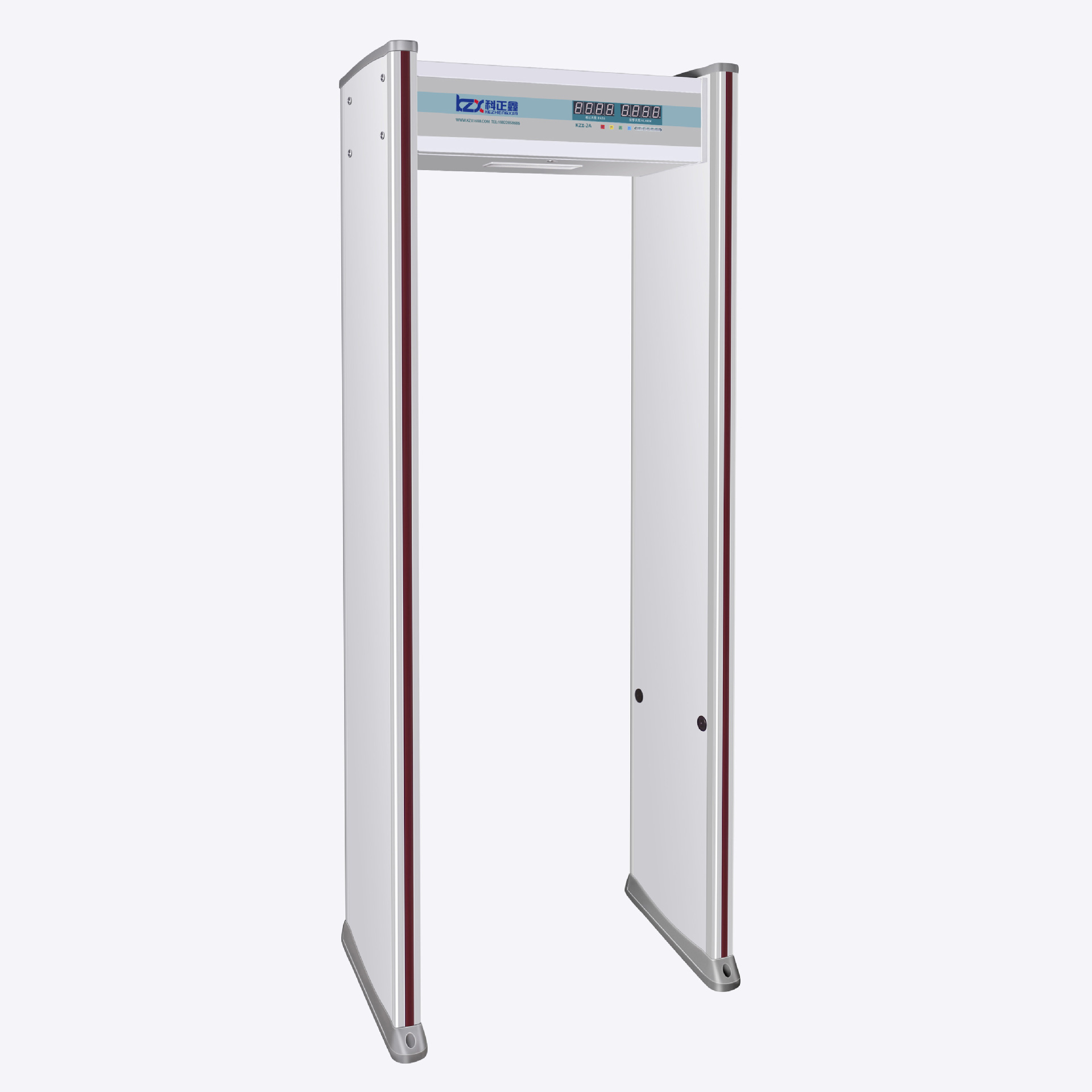 科正鑫品牌KZX-2A優質六區高靈敏安檢門防爆反恐金屬探測門新疆