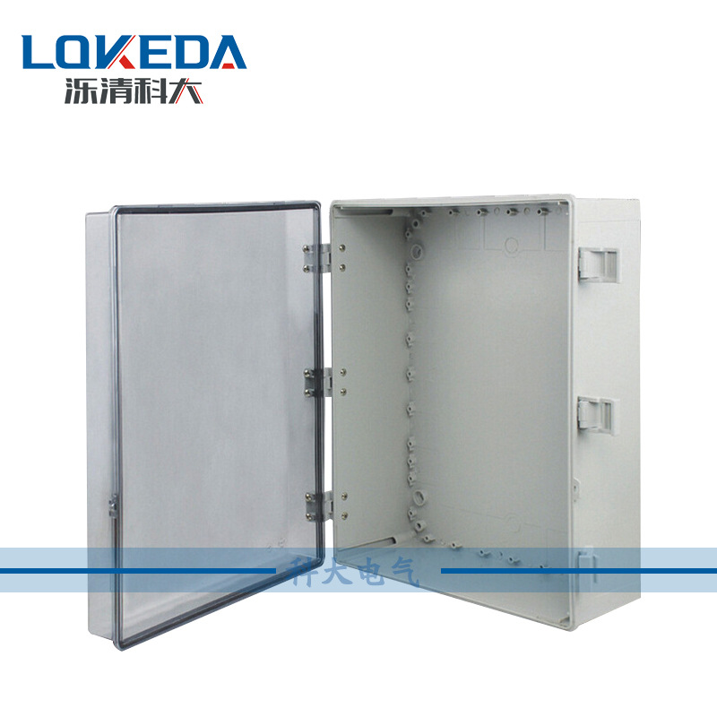 50*40*20cmPC料透明盖阻燃防水防尘接线箱工程隧道布线接线箱防水