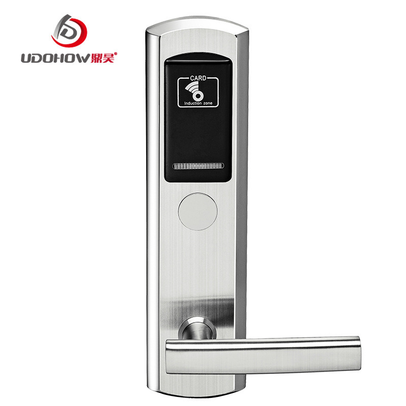 厂家直销 304不锈钢酒店感应式智能锁 办公 家庭专用门锁8181-Y